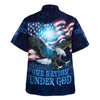 UniJames One Nation Under God Eagle Hawaiian Shirt - Christian Hawaiian Shirt - Religious Hawaiian Shirts