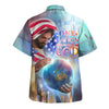 UniJames One Nation Under God Hawaiian Shirt - Jesus Holding Earth Hawaiian Shirts For Men & Women - Christian Hawaiian Shirt - Hawaiian Summer Shirts