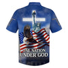 UniJames One Nation Under God Hawaiian Shirts - Christian Hawaiian Shirt - Hawaiian Summer Shirts