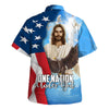 UniJames One Nation Under God Hawaiian Shirt - Christian Hawaiian Shirt - Religious Hawaiian Shirts