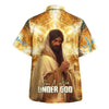 UniJames One Nation Under God Jesus Pray Hawaiian Shirt - Christian Hawaiian Shirt - Religious Hawaiian Shirts