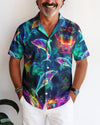 UNIJAMES GLOWING DOLPHIN HAWAIIAN SHIRT