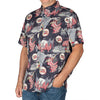 UniJames Men's Bicentennial Cotton Button-Down Short Sleeve Shirt
