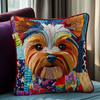 Yorkshire Terrier Quilted Pillow Case NCU0VT173