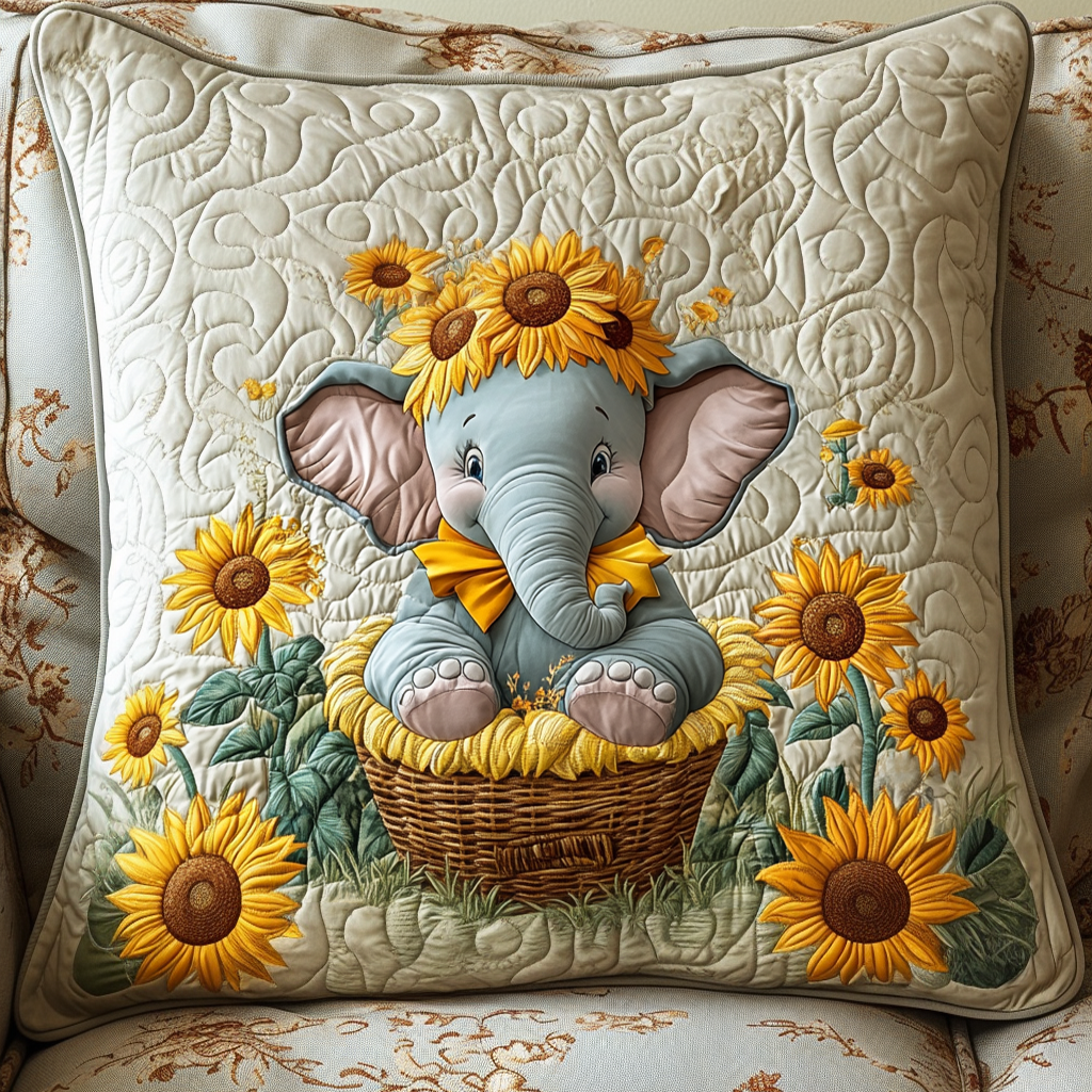 Peaceful Giant Quilted Pillow Case NCU0NT8149