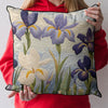Peaceful Iris Quilted Pillow Case NCU0PT6678