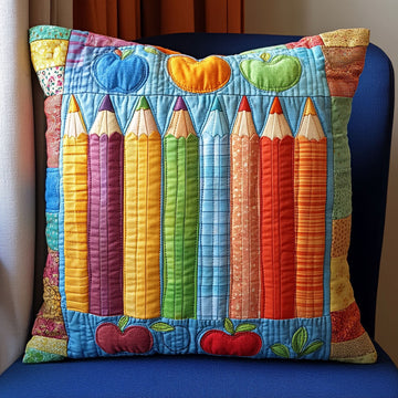Pencil Palettes Quilted Pillow Case NCU0PT7204