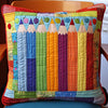 Pencil Party Quilted Pillow Case NCU0PT7205
