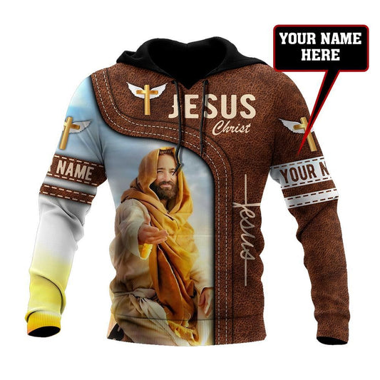 Uni Personalized Jesus Christ God 3D Hoodie