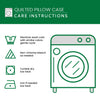 Rose Cottage Quilted Pillow Case NCU0VL3229