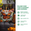 Gingham Pumpkins Quilted Pillow Case NCU0VL3711