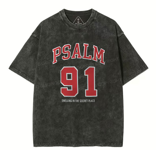 Plasm 91 Christian Washed T-Shirt Sale - GuidingCross