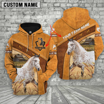 Uni Pony Of The Americas Custom Name Race Hoodie