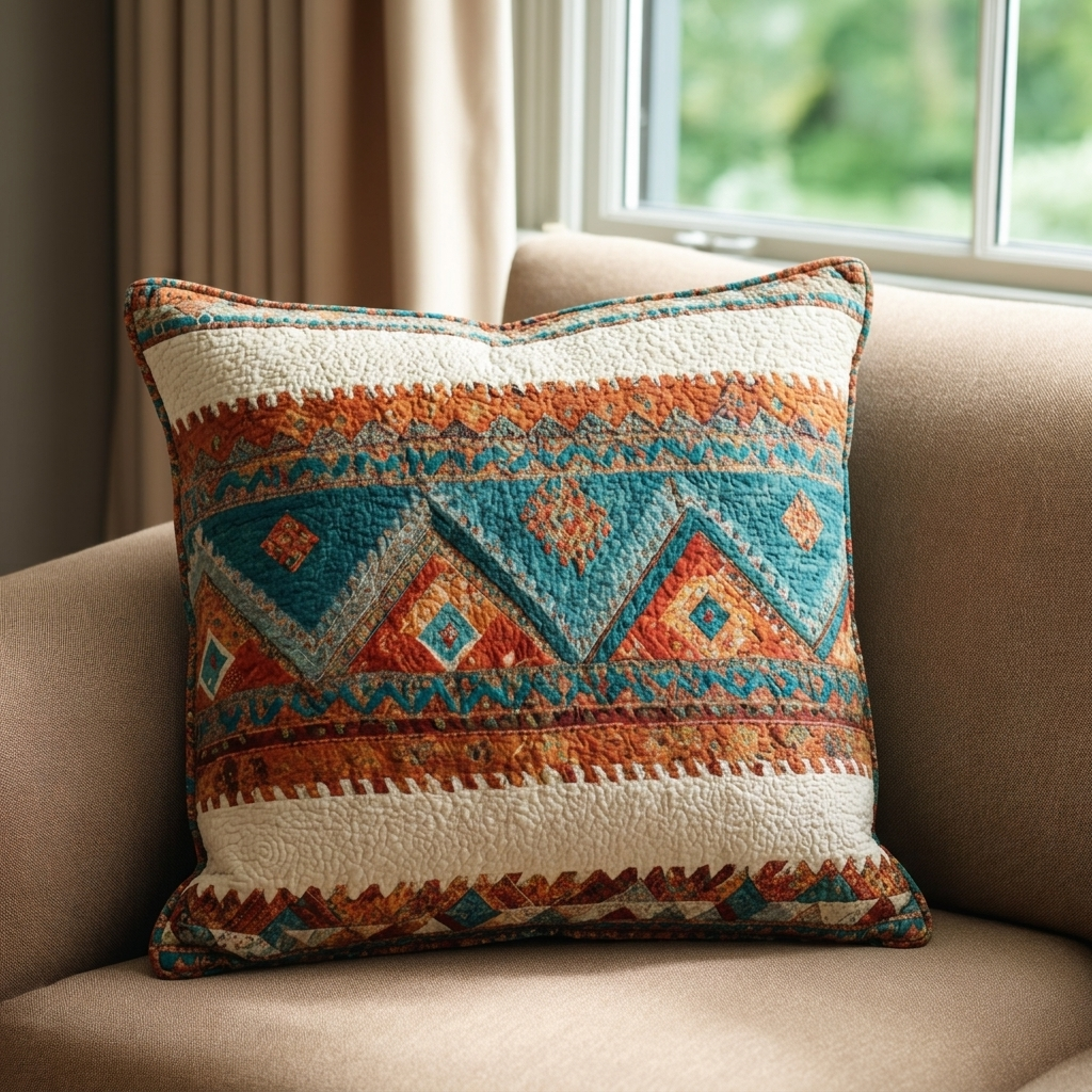Prairie Flame Quilted Pillow Case NCU0DK12205