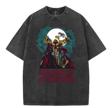 Prepare The Way Of The World Christian Washed TShirt  