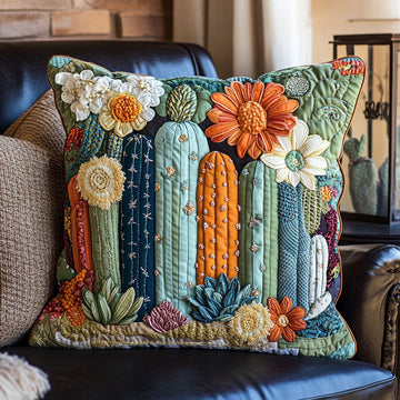 Prickly Trails Quilted Pillow Case NCU0PT8877