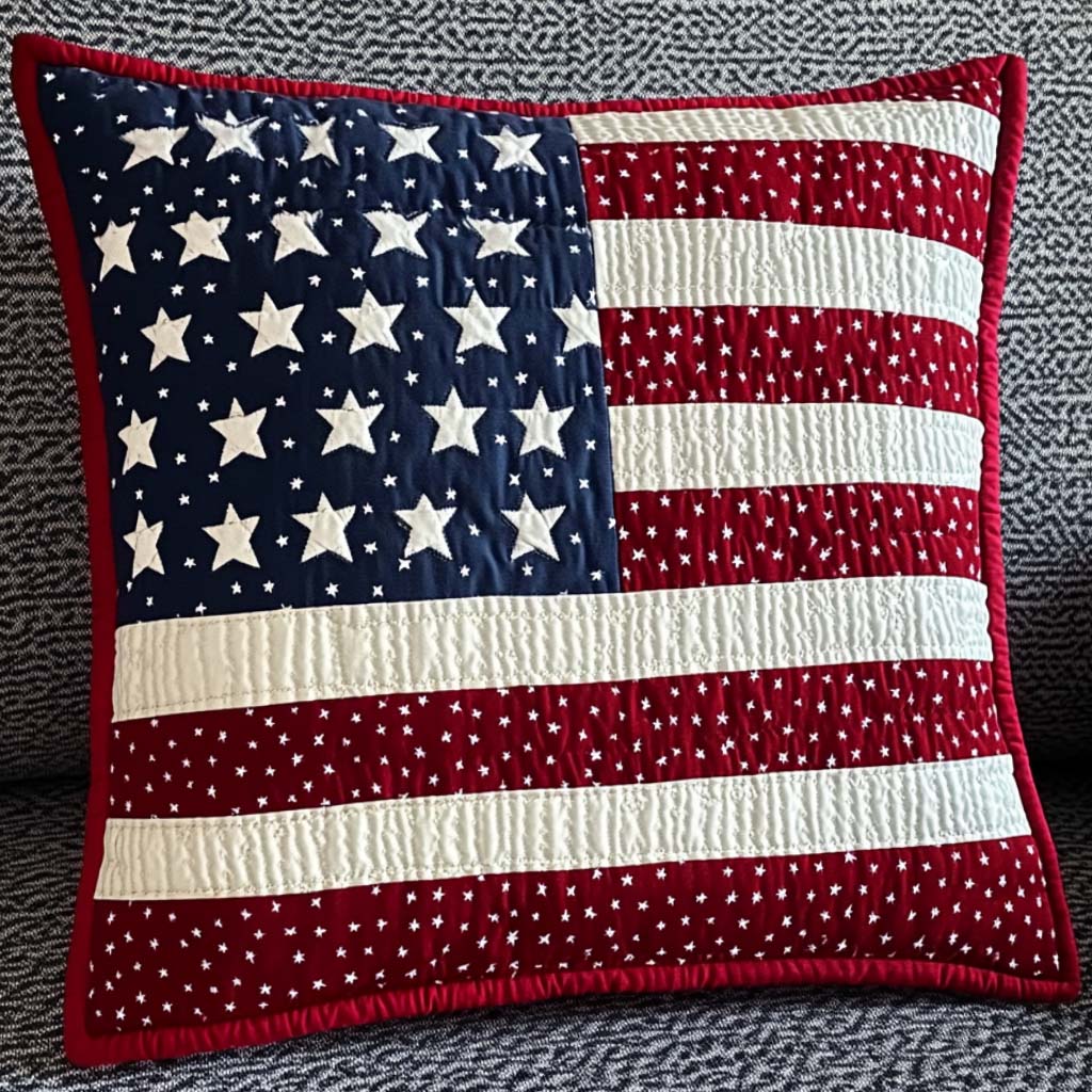 Proud to Serve Quilted Pillow Case NCU0NT7660