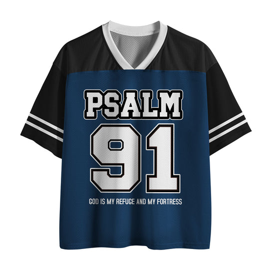 UniJames Psalm 91 Christian Mesh Jersey