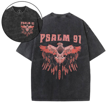 Psalm Christian Washed TShirt  