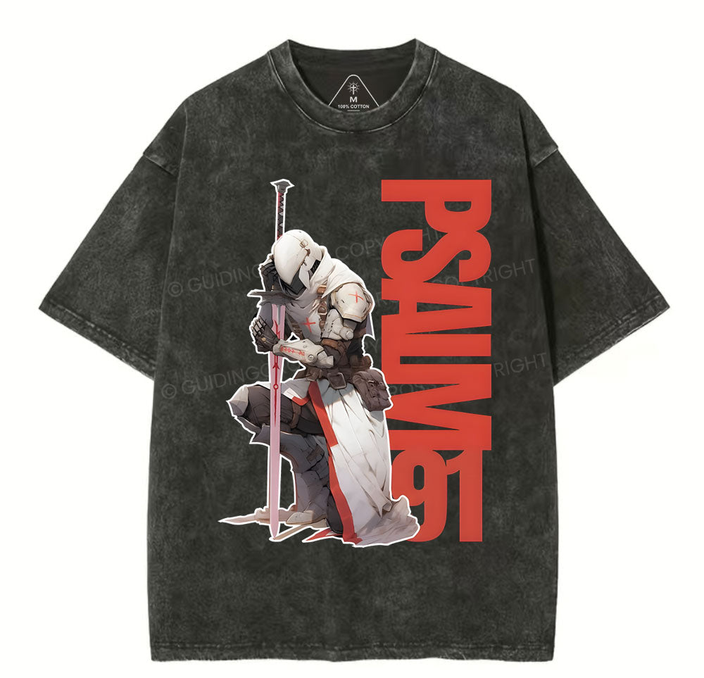 Psalm Christian Washed TShirt  