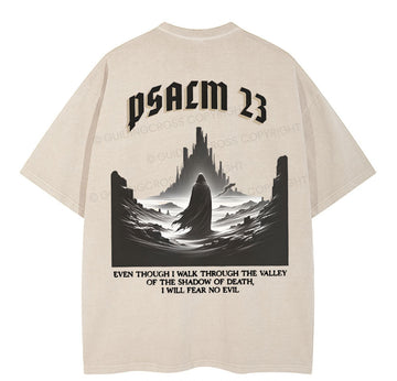 Psalm Christian Washed T-Shirt Sale - GuidingCross