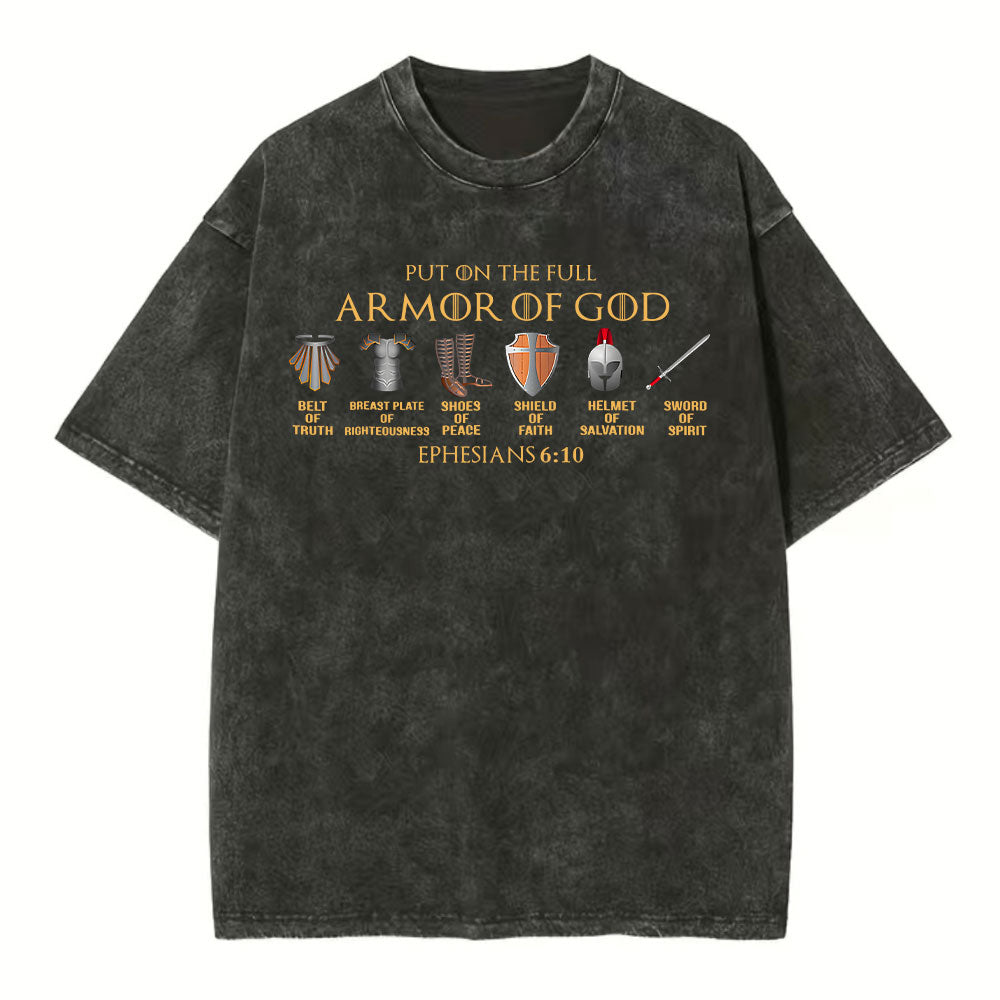 Put On The Full Of Armor Of God Christian T-Shirt Sale - GuidingCross