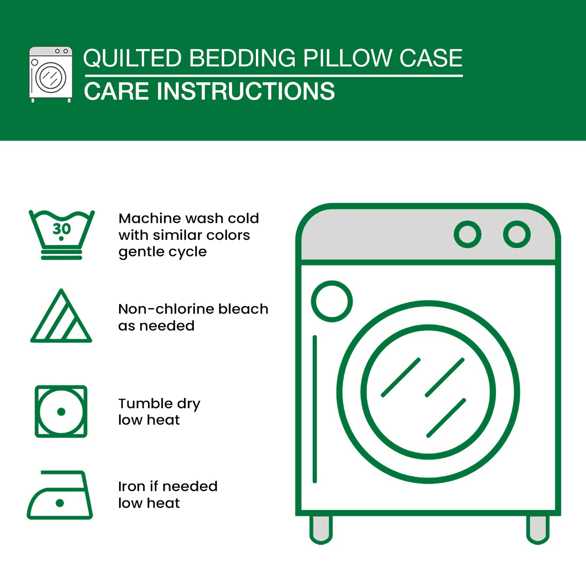 Wild Bluebonnet Quilted Bedding Pillow Case NCU0DK6988