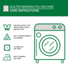 Whispering Trees Quilted Bedding Pillow Case NCU0DV5710