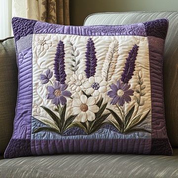 Blossom Haven Quilted Pillow Case NCU0VH4816