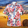 Unique United States Flag Hawaiian Theme For Rabbit Lovers All 3D Printed Hawaiian shirt
