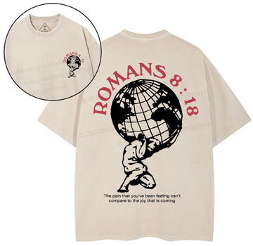 ROMANS Chirstian Washed T-Shirt Sale - GuidingCross