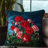 Red Petals of Heartland Quilted Pillow Case NCU0PT6473