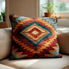 Red Mesa Crayon Quilted Pillow Case NCU0XD1833