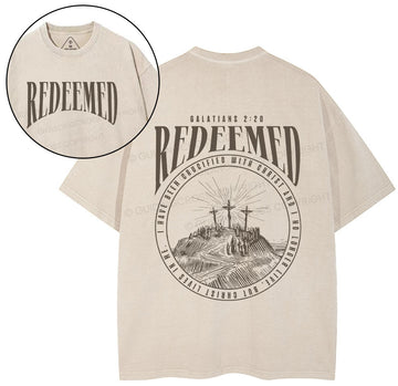 Redeemed Christian Washed T-Shirt Sale - GuidingCross
