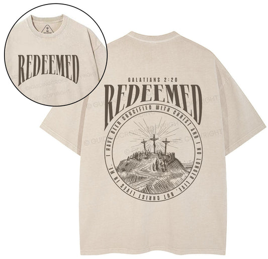 Redeemed Christian Washed T-Shirt Sale - GuidingCross