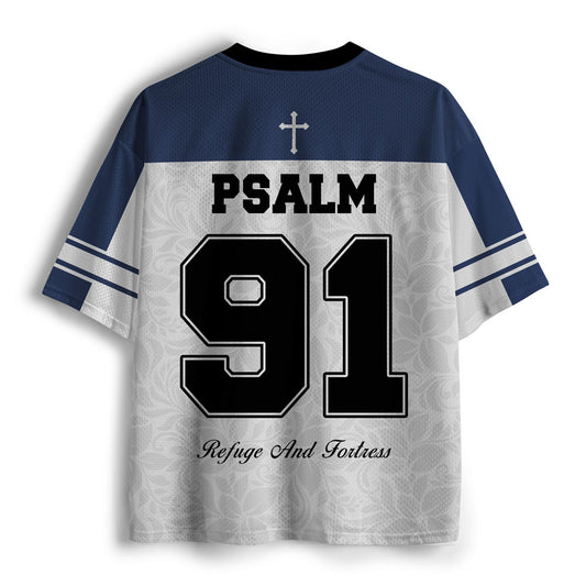UniJames Refuge And Fortress Christian Mesh Jersey