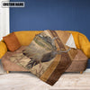 Uni Rocky Mountain Bull Elk Custom Name Blanket Collection