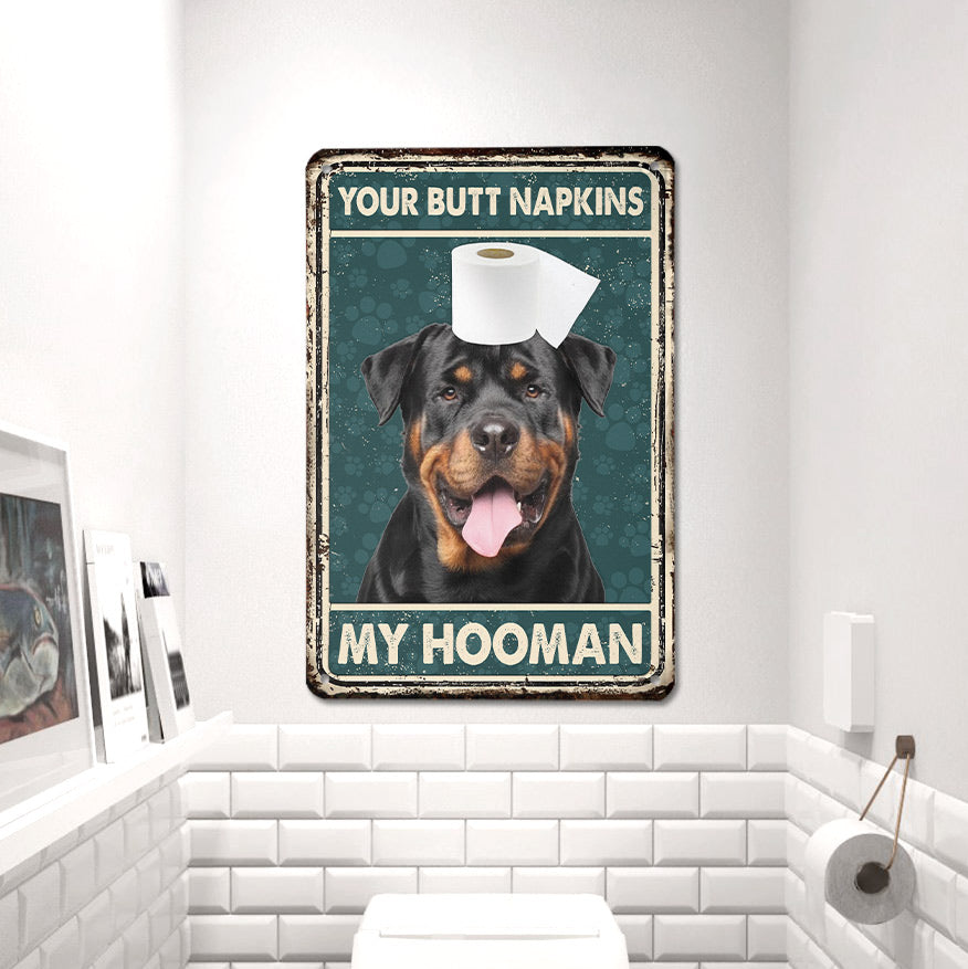 uni Rottweiler All Printed 3D Metal Sign – UniJames