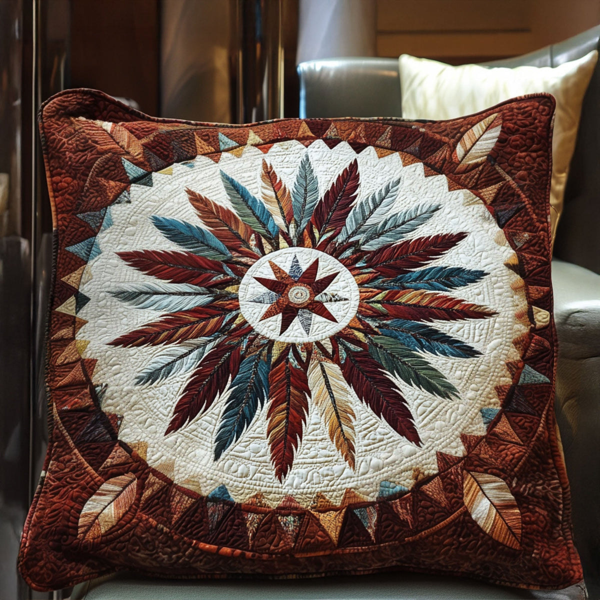 Sacred Design Quilted Pillow Case NCU0PT7487