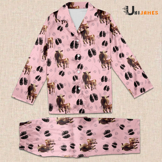 Uni Shorthorn Farming 3D Pajamas