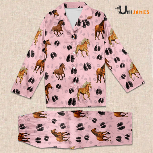 Uni Horse Farming 3D Pajamas