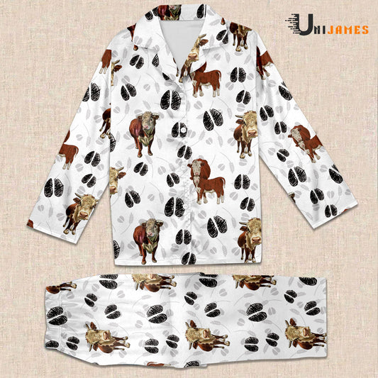 Uni Hereford Farming 3D Pajamas