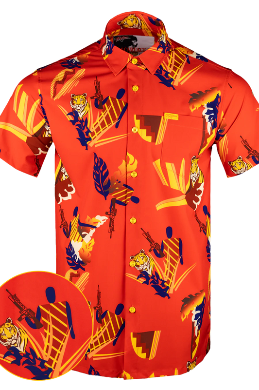 UniJames Comfort Scarface Button Down For Men
