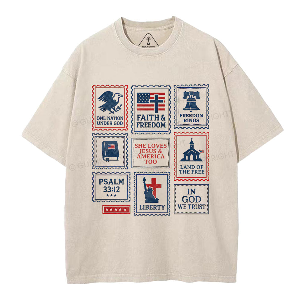 NewSample Christian Washed TShirt  