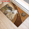 Uni Sheep Personalized - Welcome  Doormat