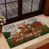 UniJames Farm Sweet Farm Doormat (12 Cattle Breeds)