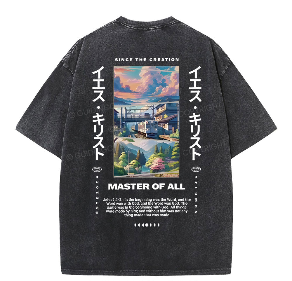 Since The Creation Christian Washed TShirt  