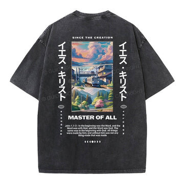 Since The Creation Christian Washed TShirt  