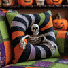 Skeleton Spiral Quilted Pillow Case NCU0DV7578