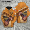 Uni Standardbred Custom Name Race Hoodie